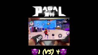 pagal m10 handcam headshot trick  || 1 VS 4 HANDCAM HEADSHOT TRICK PAGAL M10 #shorts #pagalm10 