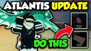 How To PREPARE For The ATLANTIS UPDATE In Roblox Fisch!