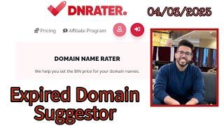 Youness kasmi live 04/03/2025 DNRater New Tools For Expired Domain