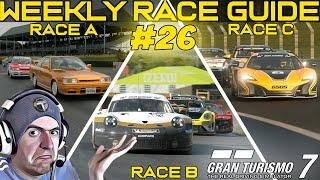  I CHEATED!?... Sliding GT3s and a Skyline BING || Weekly Race Guide - Week 26 2024