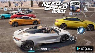 NFS Mobile Online GAMEPLAY OPEN WORLD CAR GAME !!  Android, iOS