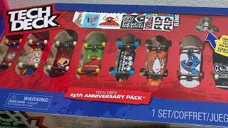 Unboxing Huge Tech Deck 25th Anniversary Pack and DIY Park Sesh