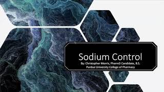 Live Well Series #2 Sodium Control