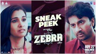 ZEBRA - Sneak Peek | Satya Dev | Daali Dhananjaya | Satya Raj | Ravi Basrur | TFPC