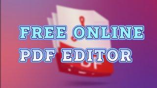 BEST FREE ONLINE PDF EDITOR ( NO WATERMARK )