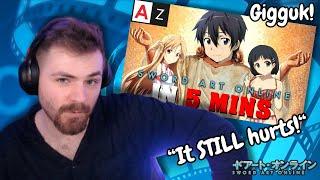 G.O.T Games REACTS to Gigguk - 'Sword Art Online IN 5 MINUTES'