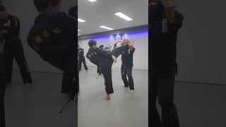 How to play "rear throw" against kickboxing  #shorts #lowkick