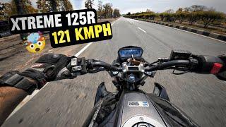 IS THIS A 125CC BIKE ? 🫡 | HERO XTREME 125R ABS TOP SPEED TEST | AJR7 - [Moto mystique]