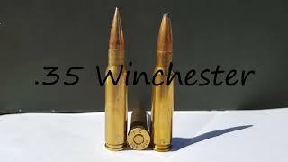 How to pronounce .35 Winchester?