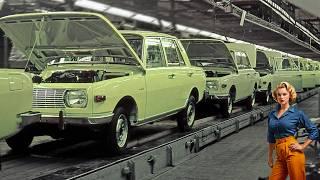 Wartburg Manufacturing process inside German factory (AWE Eisenach)