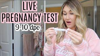 LIVE PREGNANCY TEST | FINDING OUT IM PREGNANT | Tara Henderson