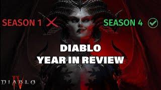 Diablo 4 - Year in Review. Is it fixed? Season 1 -4.  The Good, The Bad, The Ugly, and The Future