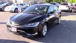 Used 2015 Chrysler 200 C Black For Sale | Kingston, Ontario