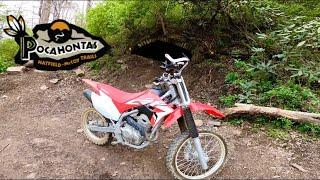 HONDA CRF250F HATFIELD MCCOY BLUE TRAILS