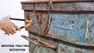 1960's Tool Cart Restoration - Forgotten and Swamped!