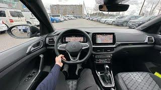 2024 Volkswagen T-Cross Facelift Test Drive POV