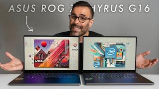 ASUS ROG Zephyrus G16 - INTEL vs AMD!