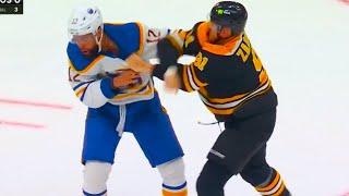 Nikita Zadorov Jordan Greenway Fight | Boston Bruins vs Buffalo Sabres 2025 NHL Highlights