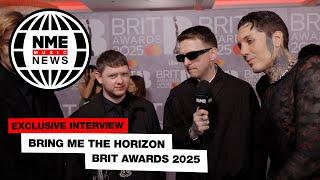 BRITs 2025: Bring Me The Horizon on covering ‘Wonderwall’, praise from Papa Roach and future plans