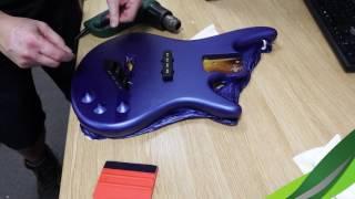 Structure-flex - Time-lapse of a Guitar Wrap