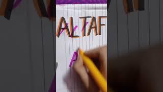 altaf stylish name logo//#shorts #namelogo #viral