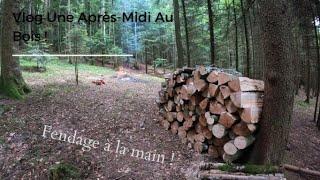 Une Après-Midi Au Bois | Fendage A La Main