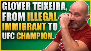 Glover Teixeira gets emotional! He stayed in Brazil for 3 years away from his family in the USA.