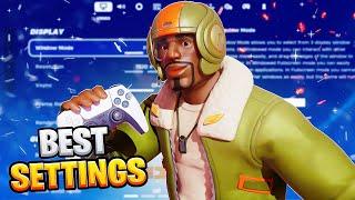 *NEW* Best Controller Settings + Sensitivity For Fortnite Chapter 1! (PS4/PS5/XBOX/PC)