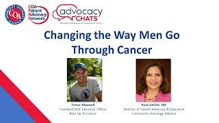 Changing the Way Men Go Through Cancer: A CPAN Advocacy Chat