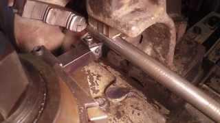 Using a Follow Rest while Threading on a Metal Lathe