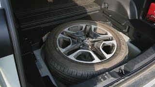 Toyota RAV4 (2019-2025): Yes, The Full Size Tire Will Fit In The Spare Tire Compartment.