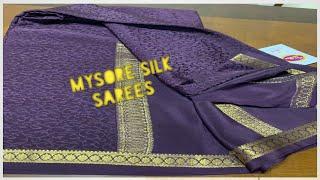 pure mysore silk sarees collections with price details #mamatha shyam Fashion #silk mark certificate