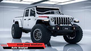  2026 Jeep Gladiator – The Ultimate Off-Road Pickup! ️