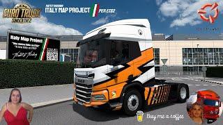 Euro Truck Simulator 2 (1.54) DAF XD 2024 by SCS Road Riva del Garda to Milano Italy + DLC's & Mods
