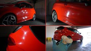 Fiesta ST gets the Paint Enhancement Detail.