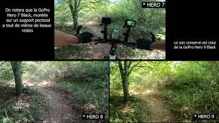 GoPro Hero 9 : test vélo comparaison avec Hero 7