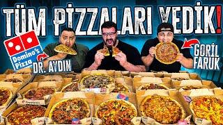 Eating EVERY Domino's Pizza In One Sitting! (25 Pizzas, 50.000 calories)