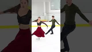 Hypnotized on ice by a red skirt (Laurence Fournier Beaudry & Nikolaj Sørensen )