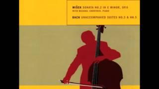 Misek Sonata No. 2 Mvmt.1, Owen Lee double bass, Michael Chertock piano