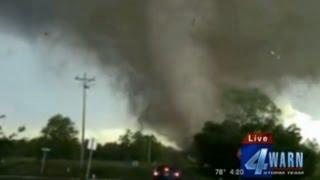 Live Tornadoes KFOR May 9, 2016 (Wynnewood, Katie, Sulphur, Stillwater Tornados)