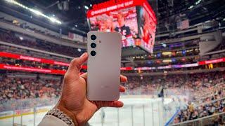 Samsung Galaxy S24 | Day In The Life (Battery & Camera Test + NHL Game)