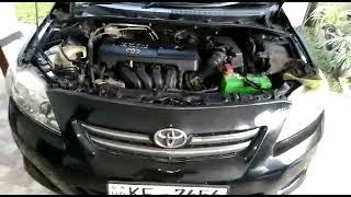 Toyota COROLLA 141 LX CHASSIS NUMBER ENGINE NUMBER LOCATIONS(PASI)