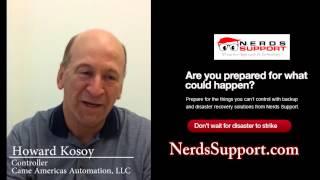 Nerds Support Testimonial - Came America