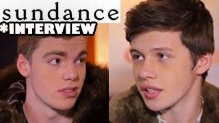 Toy's House - Nick Robinson & Gabriel Basso Interview - Sundance 2013