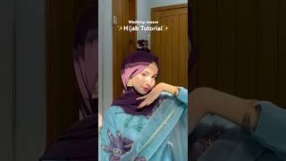 Wedding Hijab Tutorial #explore #hijabtutorial #weddingseason