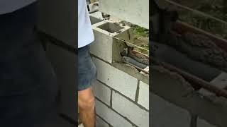 Tips for hollow block #alshaheentech #construction #tricks #tips #civilengineering #diy #shorts
