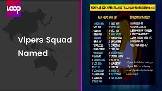 Vipers Squad Named