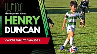 Henry Duncan v Auckland Utd (2/9/2023)