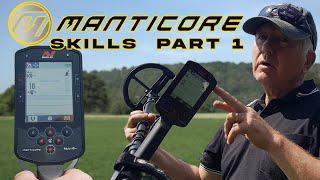 Minelab Manticore skills target identification dig less junk