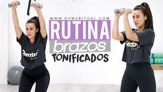 Ejercicios para eliminar rollitos y tonificar brazos | GymVirtual